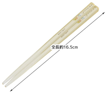Skater 16.5cm Clear Acrylic Chopsticks - Set of 3 Sumikko Gurashi Made in Japan- Japan Figure Store - #1 Bring To You The Best Japanese Goods