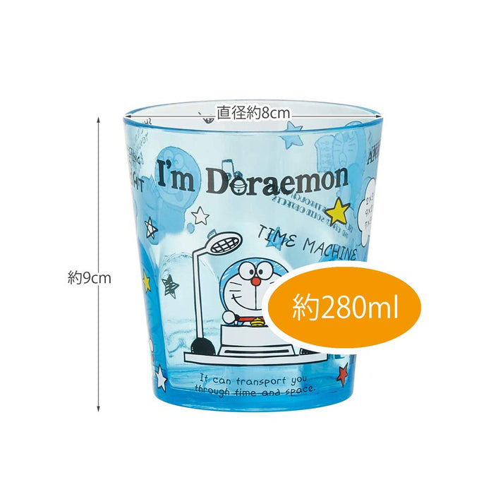 Skater Acrylic Doraemon Cup 280ml - Secret Gadget Design by Skater- Japan Figure Store - #1 Bring To You The Best Japanese Goods