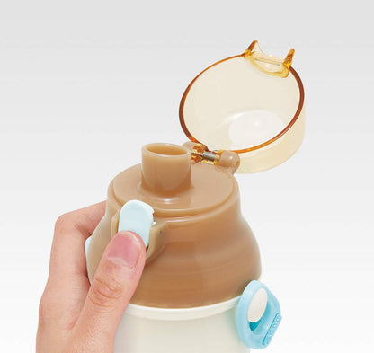 Skater Disney Chip & Dale 480ml Kids Ag+ Antibacterial Plastic Water Bottle Made in Japan- Japan Figure Store - #1 Bring To You The Best Japanese Goods