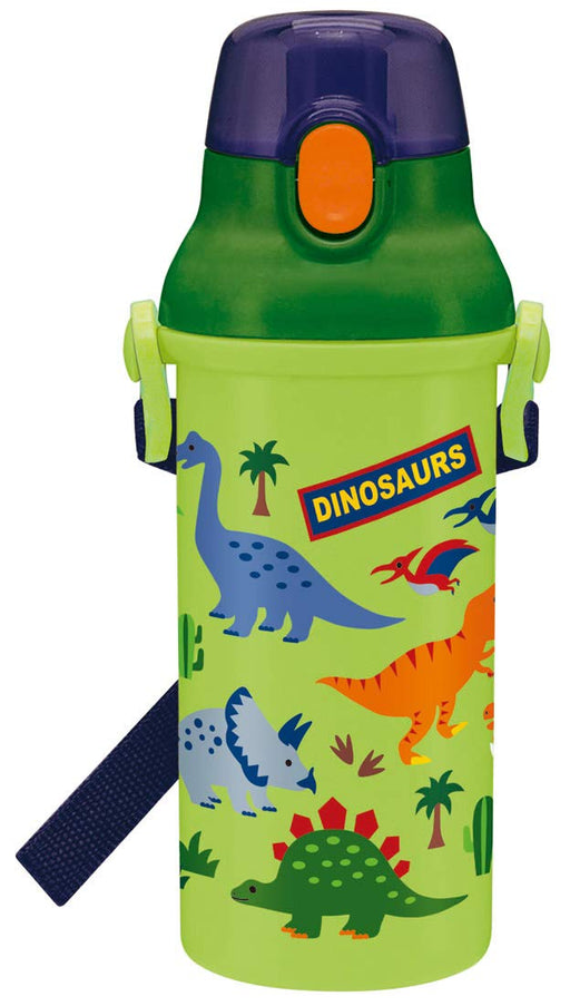 Skater Dinosaur 480ml Kids Antibacterial Water Bottle Made in Japan Boys- Japan Figure Store - #1 Bring To You The Best Japanese Goods