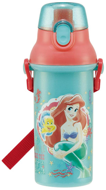 Skater 480ml Ariel Water Bottle for Kids - Antibacterial Made in Japan- Japan Figure Store - #1 Bring To You The Best Japanese Goods