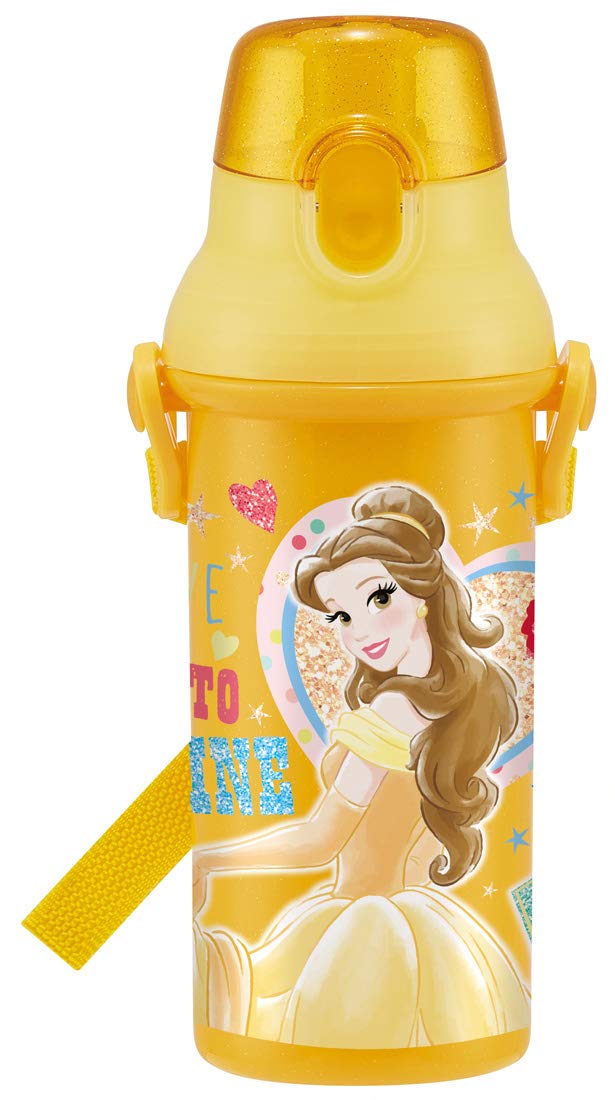 Skater 480ml Disney Belle Water Bottle for Kids Ag+ Antibacterial Made in Japan- Japan Figure Store - #1 Bring To You The Best Japanese Goods