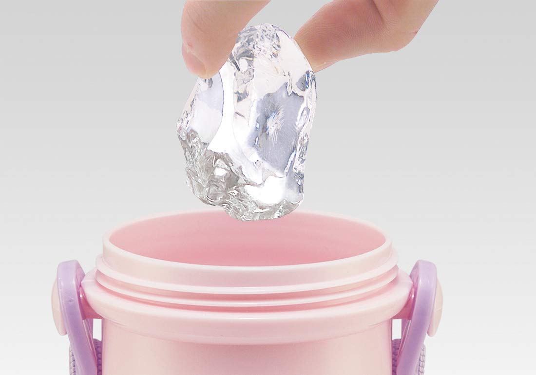 Skater 480ml Antibacterial Girls' Water Bottle 'Happy & Smile' Made in Japan- Japan Figure Store - #1 Bring To You The Best Japanese Goods