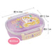 Skater Disney Rapunzel 360ml Bento Box for Kids Made in Japan Antibacterial Soft- Japan Figure Store - #1 Bring To You The Best Japanese Goods