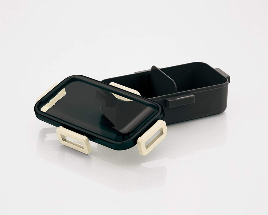 Skater Made in Japan - Retro French Black Lunch Box 530ml Ag+ Antibacterial- Japan Figure Store - #1 Bring To You The Best Japanese Goods