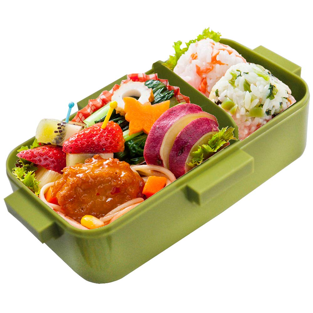 Skater Retro French Green 530Ml Lunch Box Ag+ Antibacterial Made in Japan- Japan Figure Store - #1 Bring To You The Best Japanese Goods