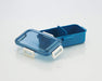 Skater Ag+ Antibacterial 530ml Lunch Box Soft Serve Retro French Navy Made in Japan- Japan Figure Store - #1 Bring To You The Best Japanese Goods