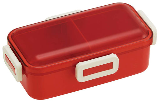 Skater 530ml Retro Orange Red Japanese Antibacterial Lunch Box - Softly Served- Japan Figure Store - #1 Bring To You The Best Japanese Goods