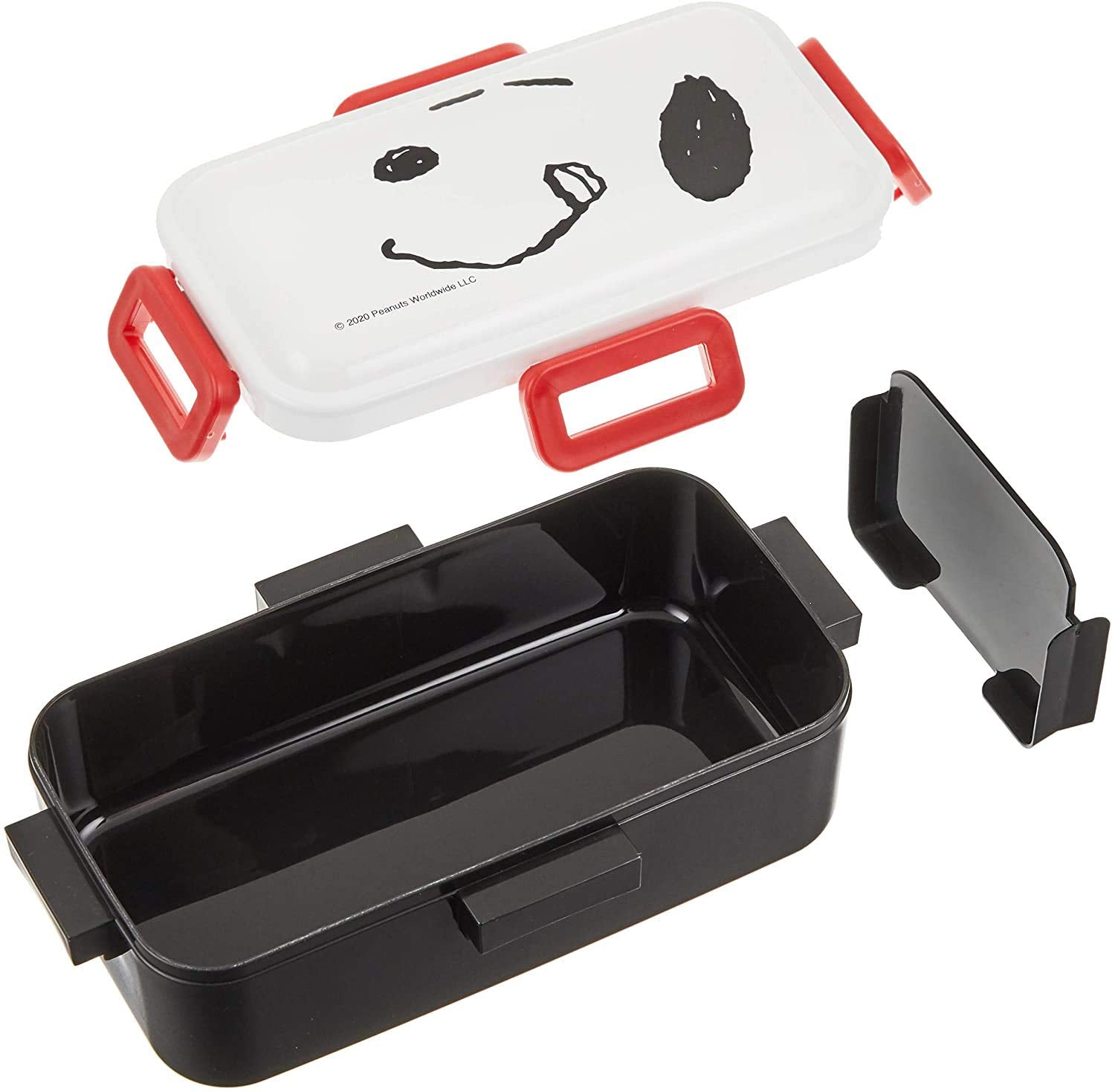 Skater Ag+ Antibacterial 530Ml Lunch Box Snoopy Face Peanuts Design - Made in Japan- Japan Figure Store - #1 Bring To You The Best Japanese Goods