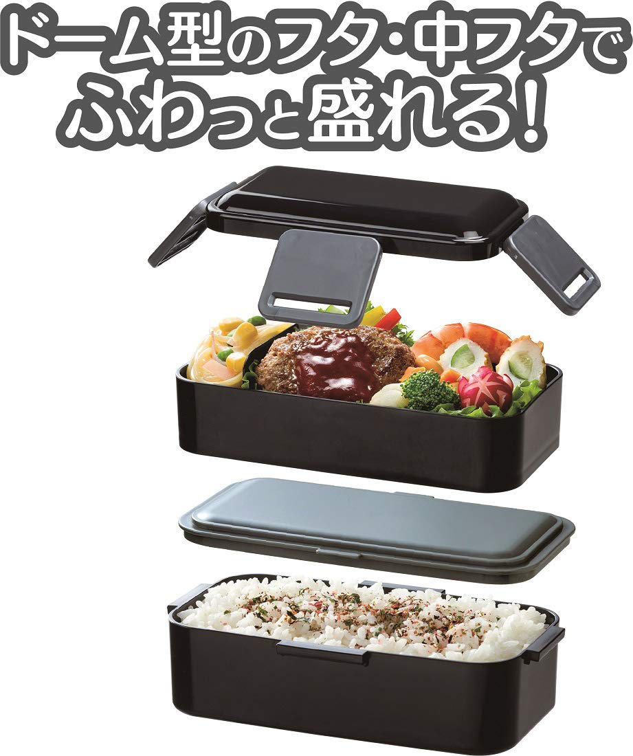 Skater Large Capacity 850ml Two-Tier Lunch Box Antibacterial Made in Japan - Fine Style- Japan Figure Store - #1 Bring To You The Best Japanese Goods