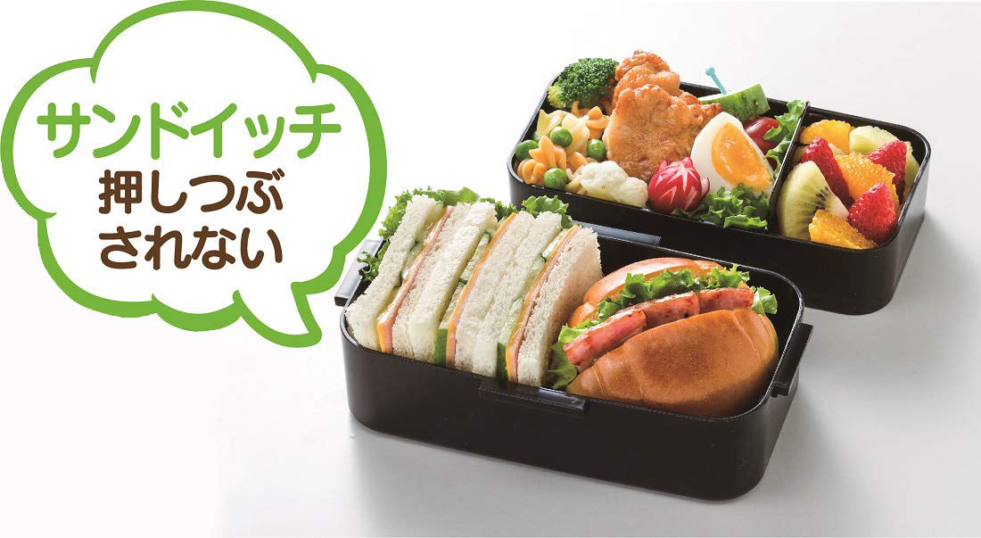 Skater Large Capacity 850ml Two-Tier Lunch Box Antibacterial Made in Japan - Fine Style- Japan Figure Store - #1 Bring To You The Best Japanese Goods