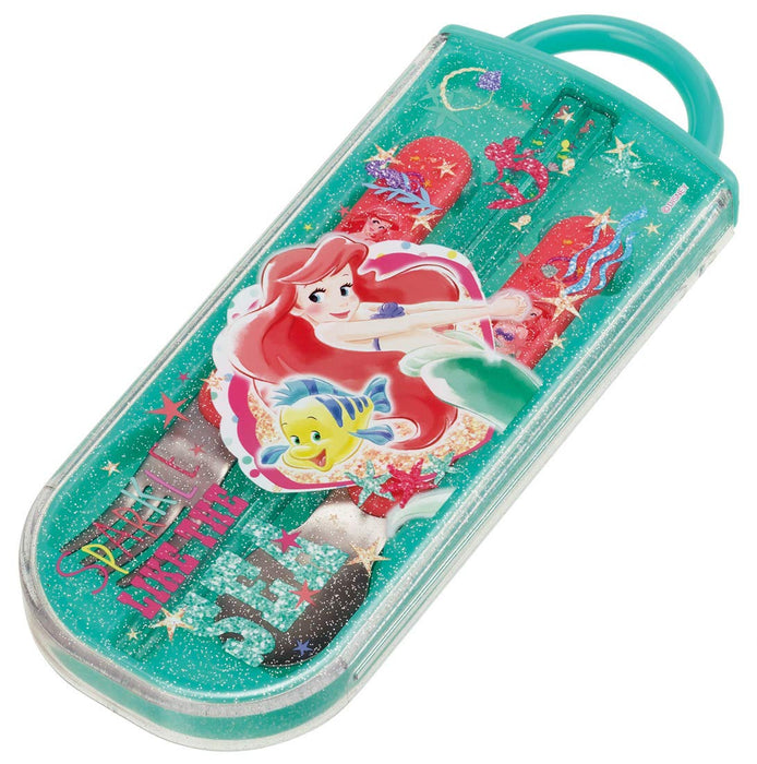 Skater Kids Antibacterial Trio Set - Ariel Chopsticks Spoon Fork - Made in Japan- Japan Figure Store - #1 Bring To You The Best Japanese Goods