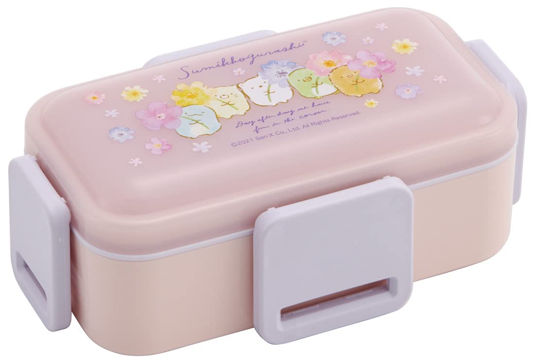 Skater Sumikko Gurashi 2-Tier Lunch Box with Antibacterial Lid Silver Ion 600Ml Made in Japan- Japan Figure Store - #1 Bring To You The Best Japanese Goods
