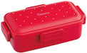 Skater 530Ml Silver Ion Antibacterial Lunch Box Casmin Red with Dome Lid- Japan Figure Store - #1 Bring To You The Best Japanese Goods