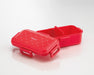 Skater 530Ml Silver Ion Antibacterial Lunch Box Casmin Red with Dome Lid- Japan Figure Store - #1 Bring To You The Best Japanese Goods