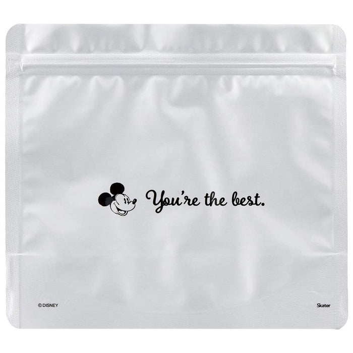 Skater 5-Piece Mickey Mouse Disney Aluminum Zipper Storage Bags 19x17cm- Japan Figure Store - #1 Bring To You The Best Japanese Goods
