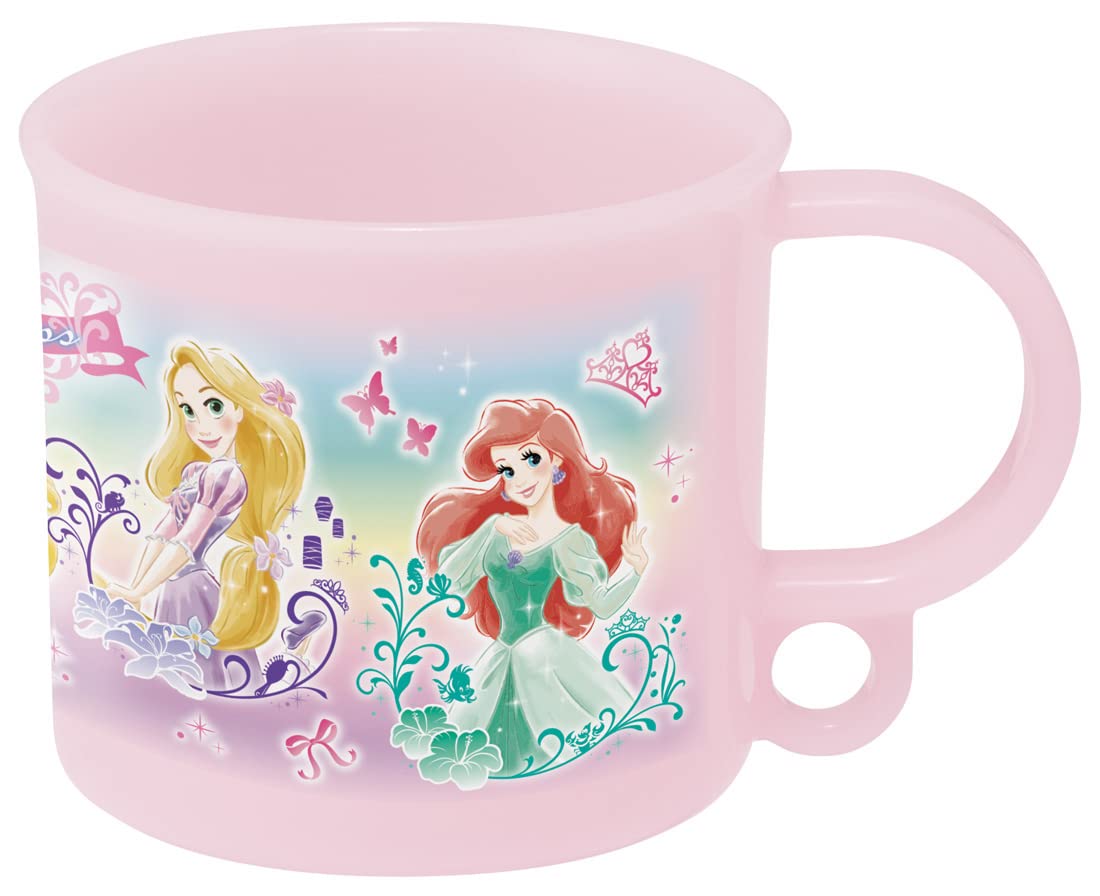 Skater Disney Princess 22 Antibacterial Cup Made in Japan Dishwasher Safe for Girls- Japan Figure Store - #1 Bring To You The Best Japanese Goods