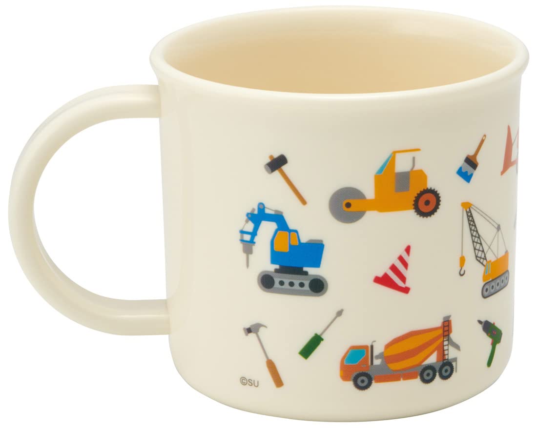 Skater Antibacterial Cup for Boys Japan-Made Dishwasher Safe Car Theme - KE4AAG-A Skater- Japan Figure Store - #1 Bring To You The Best Japanese Goods