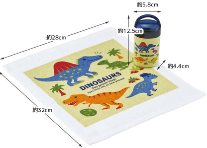 Skater Dinosaur Hand Towel Set - Antibacterial Made in Japan 32x30.5cm- Japan Figure Store - #1 Bring To You The Best Japanese Goods