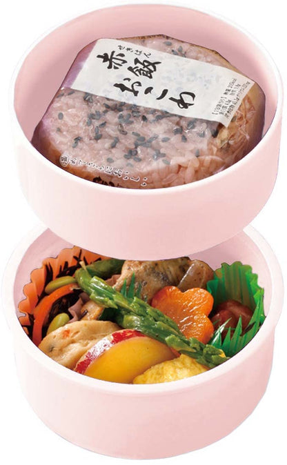 Skater 500ml 2-Tier Round Lunch Box Pochacco Headgear Design Made in Japan- Japan Figure Store - #1 Bring To You The Best Japanese Goods