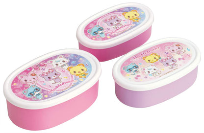 Skater Mewkledreamy Friends Girls Antibacterial Lunch Box Set of 3 Made in Japan- Japan Figure Store - #1 Bring To You The Best Japanese Goods