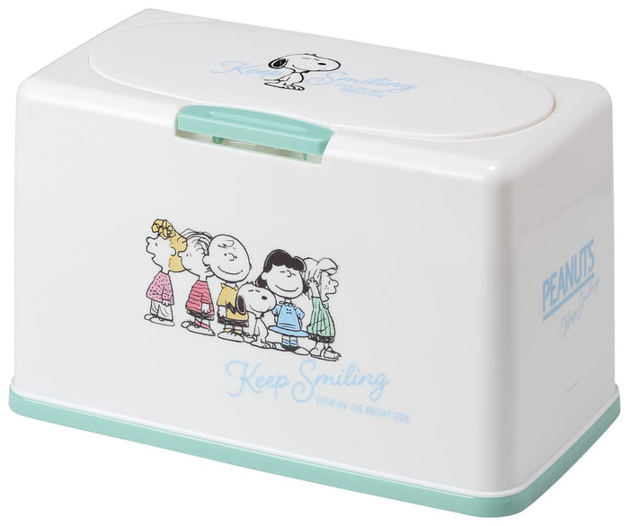 Skater Snoopy Antibacterial Mask Storage Lift-Up Holds 60 Masks Mkst1Nag-A- Japan Figure Store - #1 Bring To You The Best Japanese Goods