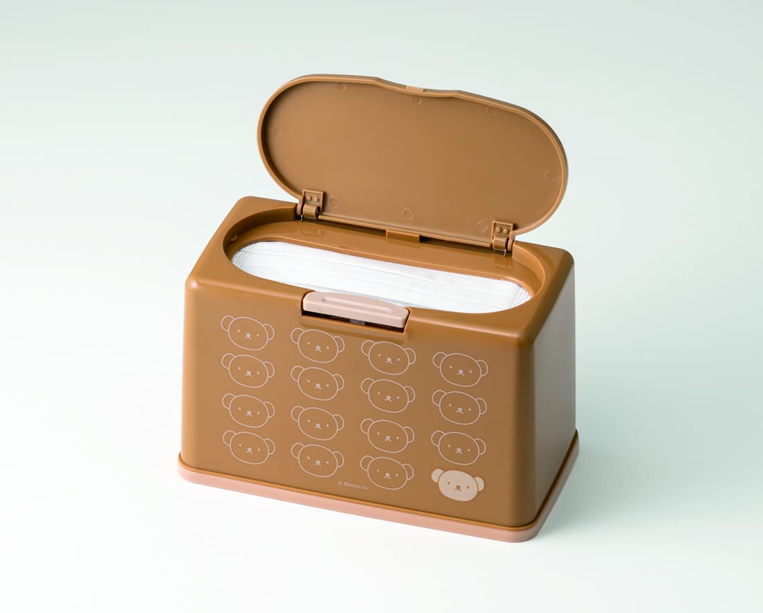 Skater Antibacterial Mask Storage Boris Lift-Up Type Holds 60 Masks Mkst1Nag-A- Japan Figure Store - #1 Bring To You The Best Japanese Goods