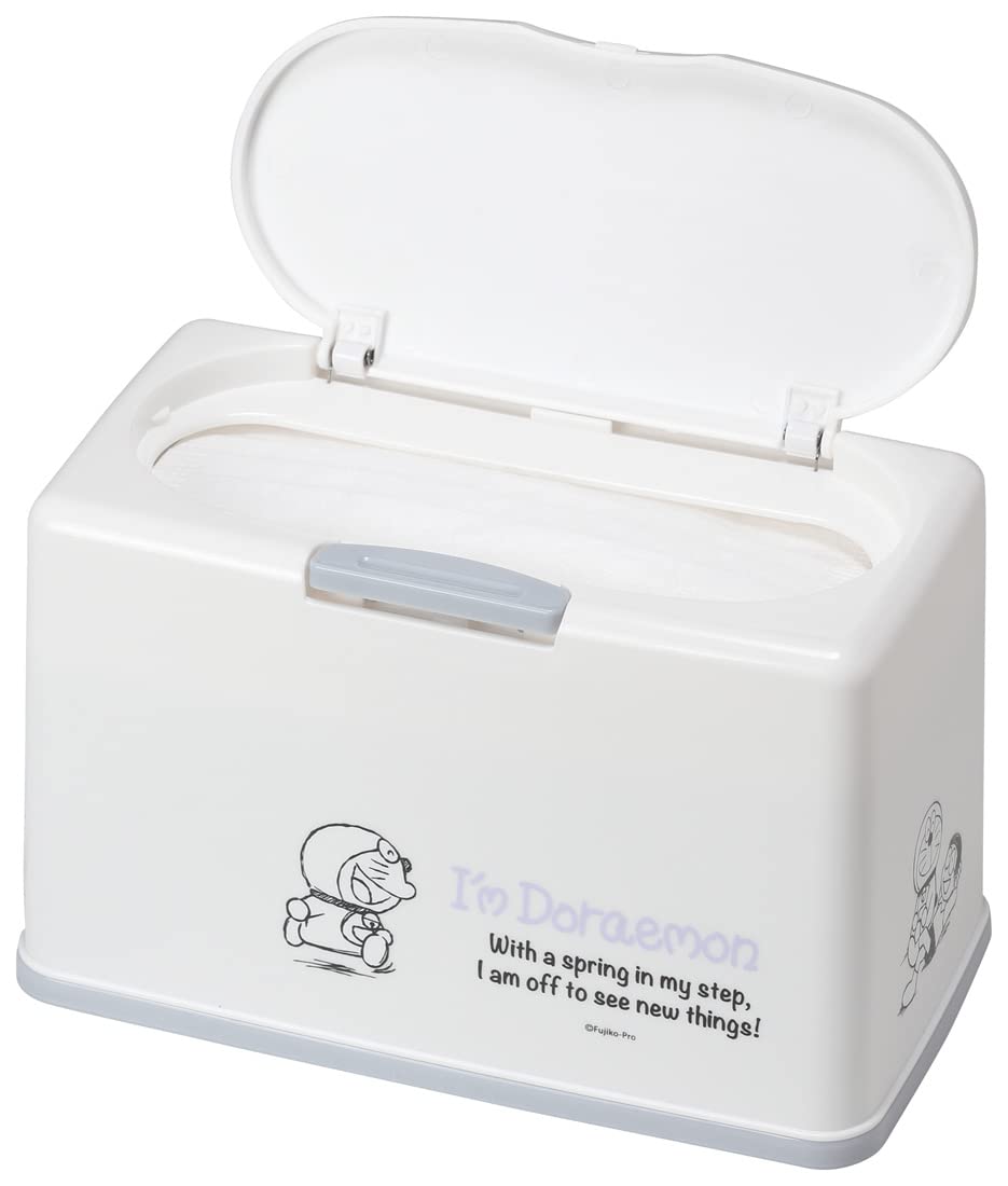 Skater Doraemon Sanrio Antibacterial Mask Storage Lift-Up Type Holds 60 Masks- Japan Figure Store - #1 Bring To You The Best Japanese Goods