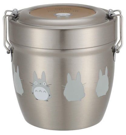 Skater Antibacterial Stainless Steel Lunch Box 550Ml My Neighbor Totoro Design- Japan Figure Store - #1 Bring To You The Best Japanese Goods