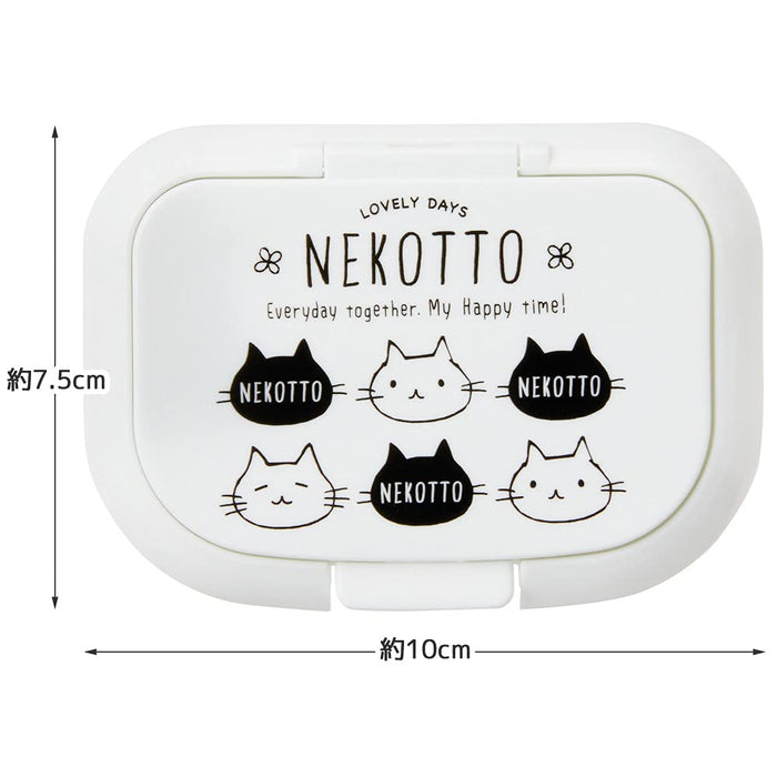 Skater Nekotto Antibacterial Wet Sheet Lid WTL1AG-A- Japan Figure Store - #1 Bring To You The Best Japanese Goods