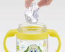 Skater 260ml Baby Straw Mug Foldable Handles for Ages 1 Year & Up - Kshw1N-A- Japan Figure Store - #1 Bring To You The Best Japanese Goods
