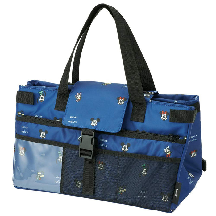 Skater Mickey Mouse Backpack - Eco Shopping Basket Cooler Bag 38x23x23cm Kbcry20- Japan Figure Store - #1 Bring To You The Best Japanese Goods