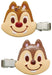 Skater Disney Chip & Dale Bangs Clip Hair Accessory Set Of 2 - CLFH1- Japan Figure Store - #1 Bring To You The Best Japanese Goods