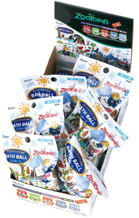 Skater Disney Zootopia Bath Salts - Set of 10 Mascot Bath Bombs Model Set1057-A- Japan Figure Store - #1 Bring To You The Best Japanese Goods