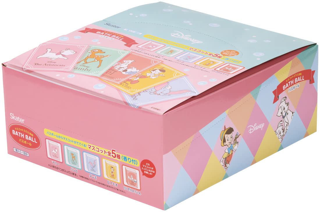 Skater Disney Classic Bath Bombs Set1032-A Set of 20 Mascot Bath Salts- Japan Figure Store - #1 Bring To You The Best Japanese Goods