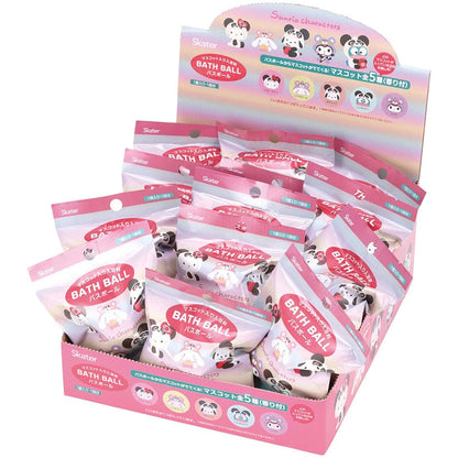 Skater Set1034-A Sanrio Mascot Bath Bombs Set of 20 with Headgear Bath Salts- Japan Figure Store - #1 Bring To You The Best Japanese Goods