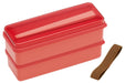 Skater 2 Tier Bento Slim Lunch Box 630ml Salmon Pink Silicone Inner Lid Made in Japan- Japan Figure Store - #1 Bring To You The Best Japanese Goods