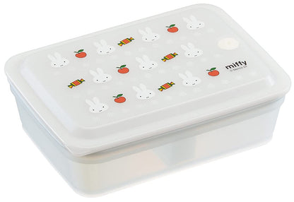 Skater Miffy 1-Tier Bento Box 850ml Ag+ Antibacterial Gasket - Soft Serving Pas9Ag-A- Japan Figure Store - #1 Bring To You The Best Japanese Goods