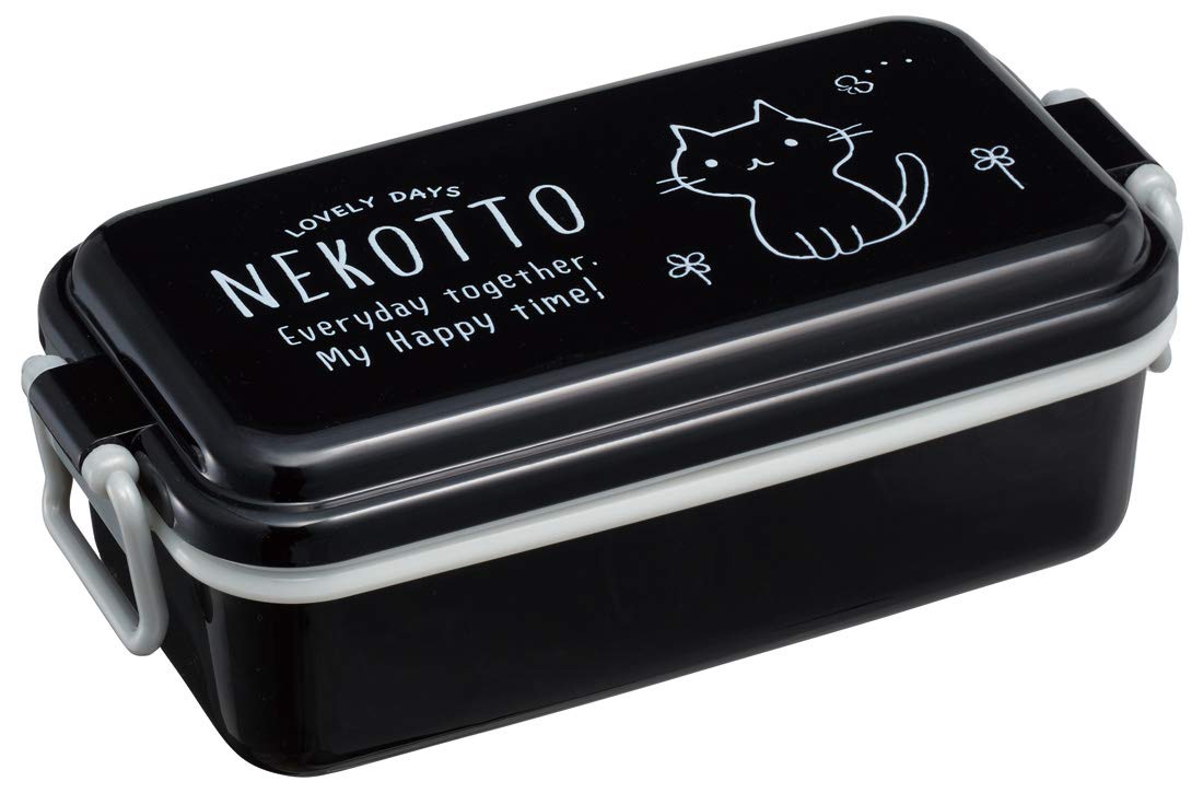 Skater Nekotto 1 Tier Bento Box 520Ml Enamel-Style Lunch Box Pen5- Japan Figure Store - #1 Bring To You The Best Japanese Goods