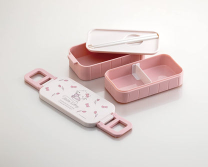 Skater Hello Kitty Bento Box 600ml 2-Tier Design Made in Japan - Women's Yzw3Ag-A- Japan Figure Store - #1 Bring To You The Best Japanese Goods