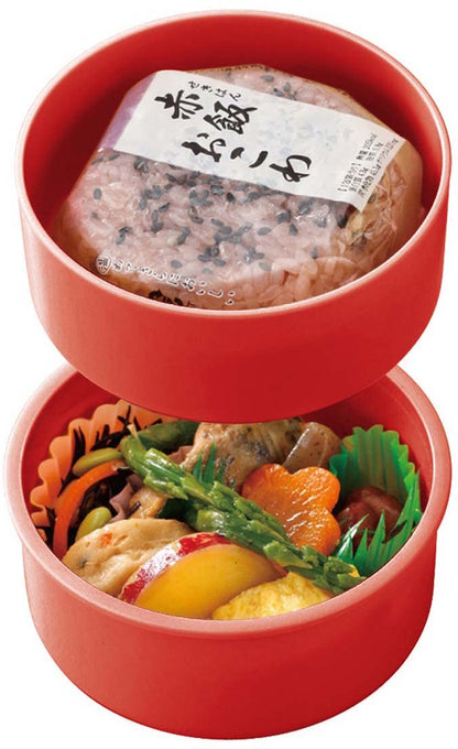 Skater Pokemon Monster Ball Bento Box 500ml 2-Tier Round Antibacterial Made in Japan- Japan Figure Store - #1 Bring To You The Best Japanese Goods