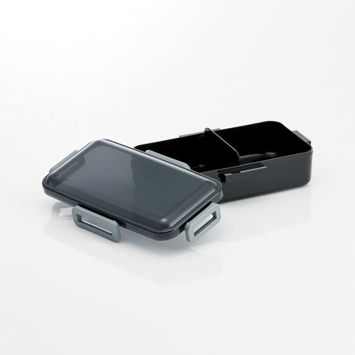 Skater Large Bento Box 830ml for Men Rich Black Antibacterial Soft Serve Made in Japan- Japan Figure Store - #1 Bring To You The Best Japanese Goods