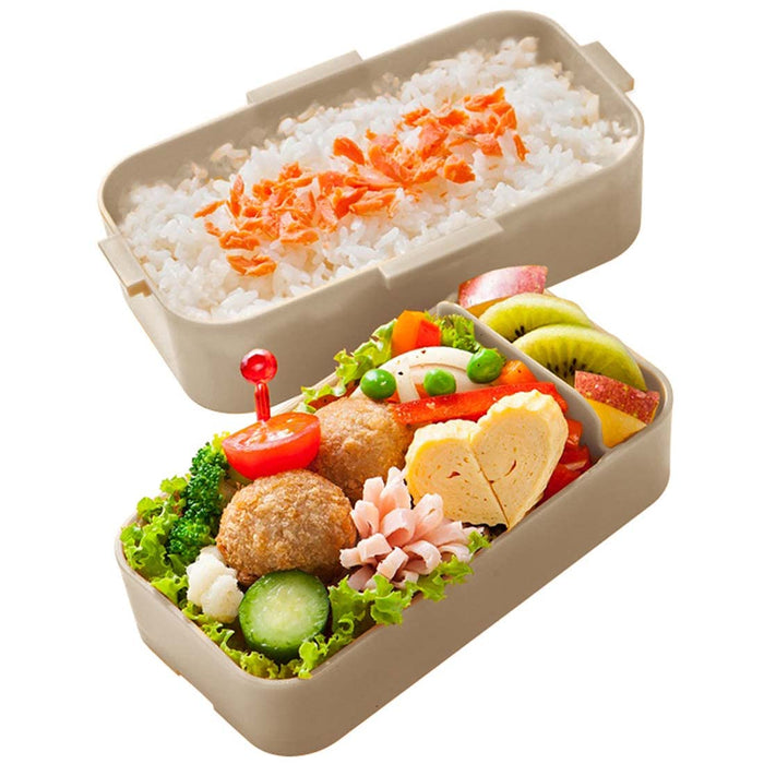 Skater Tinytan 2-Tier Bento Box 600ml Antibacterial Dome-Lid Soft & Fluffy Made in Japan- Japan Figure Store - #1 Bring To You The Best Japanese Goods