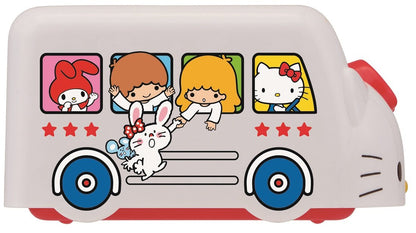 Skater 70's Sanrio Characters Bus-Shaped Lunch Case with Belt by Skater- Japan Figure Store - #1 Bring To You The Best Japanese Goods