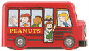 Skater Snoopy Peanuts Bus-Shaped Lunch Box with Secure Belt- Japan Figure Store - #1 Bring To You The Best Japanese Goods