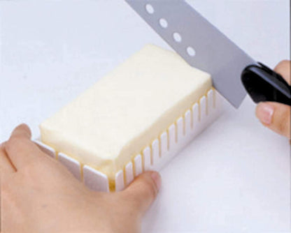 Skater Snoopy BTG1-A Compact Butter Container with Cutting Guide- Japan Figure Store - #1 Bring To You The Best Japanese Goods