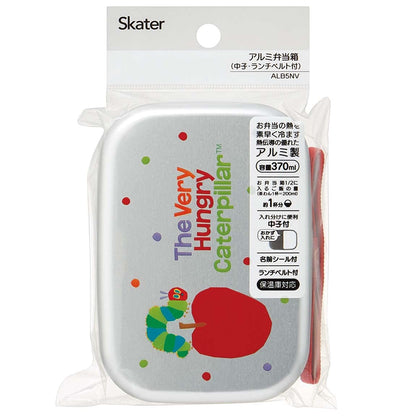 Skater Kids Aluminum 370Ml Lunch Box - 'The Very Hungry Caterpillar' Design Made in Japan- Japan Figure Store - #1 Bring To You The Best Japanese Goods