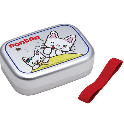 Skater Kids Aluminum Lunch Box Nontan Design Made in Japan 370ml Capacity- Japan Figure Store - #1 Bring To You The Best Japanese Goods