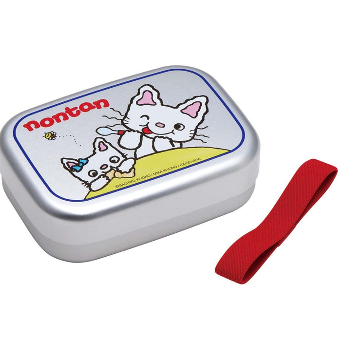 Skater Kids Aluminum Lunch Box Nontan Design Made in Japan 370ml Capacity- Japan Figure Store - #1 Bring To You The Best Japanese Goods