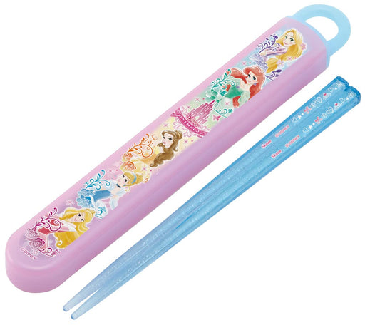 Skater Disney Princess Children's Slide Chopstick Set Abs2-Amag-A Japan Made Antibacterial 22pcs- Japan Figure Store - #1 Bring To You The Best Japanese Goods